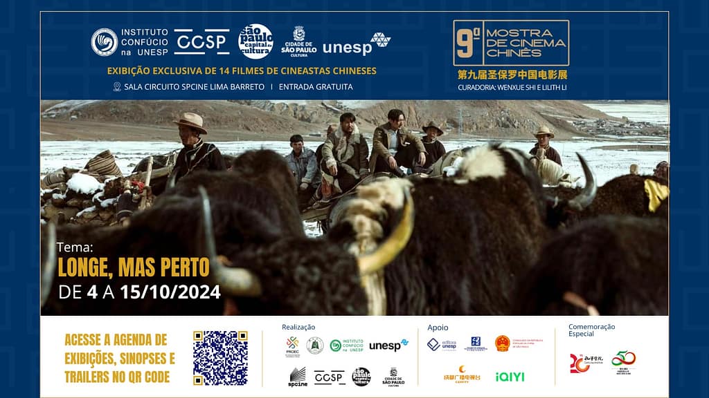 50 Anos de Amizade Brasil-China: 9ª Mostra de Cinema Chinês Traz Cultura e História em Filmes Inéditos