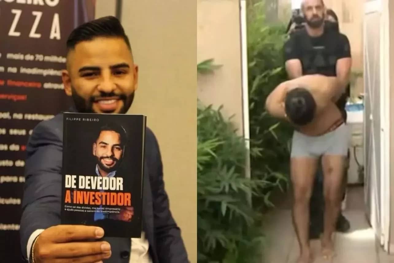 "Polícia prende influenciador Filippe Ribeiro e mais 11 em operação contra fraudes e tráfico na Grande SP"