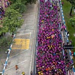 Prefeitura auxilia motoristas e prepara rotas alternativas para Corrida e Caminhada do Batom